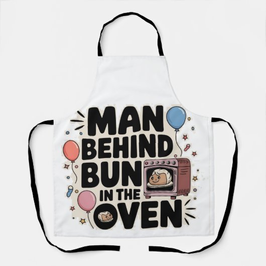 Tablier Baby shower (Recto)