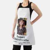 Tablier Bachelorette Nom personnalisé Photo (Insitu)