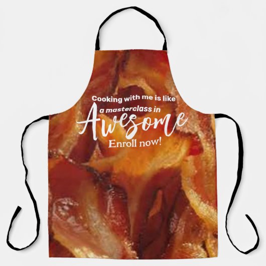 Tablier Bacon Apron - Cuisine Masterclass Devis Cadeau (Recto)