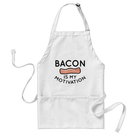 Tablier Bacon est ma motivation (Devant)