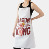 Tablier Bacon King Meat Lover Cadeaux pour Hommes Garçon (Insitu)