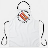 Tablier Bacon Snob Business Apron blanc (Recto)