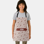 Tablier Bactérie Crème au chocolat Motif minimal (Insitu)