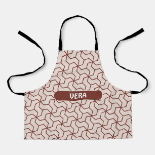 Tablier Bactérie Crème au chocolat Motif minimal