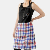 Tablier Badge Boswell Clan & Tartan Kilt (Insitu)