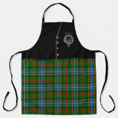 Tablier Badge de clan Bisset et Kilt Tartan (Recto)