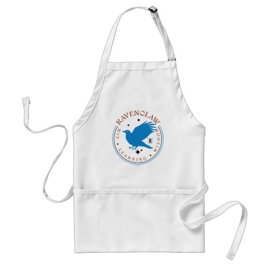 Tablier Badge de fierté de la maison Eagle Blue RAVENCLAW™ (Devant)