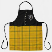 Tablier Badge du clan de Houston et Tartan Kilt (Recto)