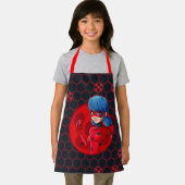 Tablier Badge rouge Ladybug (Insitu)