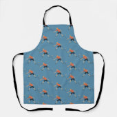 Tablier Badminton bleu (Recto)