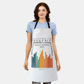 Tablier Bahrain rétro (Porté)