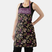 Tablier Baies de Currant Noir avec Fleurs de Crème Apron (Insitu)
