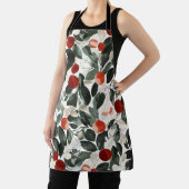 Tablier Baies rouges vertes de Noël (Insitu)