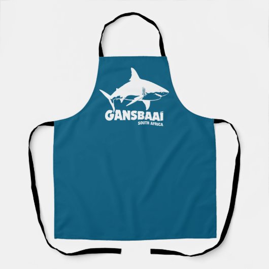 Tablier Baignade avec de grands requins blancs - Gansbaai (Recto)