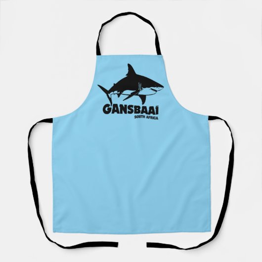 Tablier Baignade avec de grands requins blancs - Gansbaai (Recto)