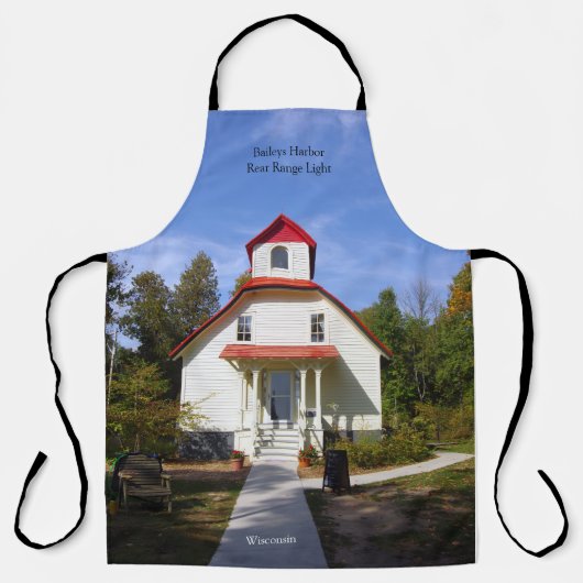 Tablier Baileys Harbor Rear Range Light apron (Recto)