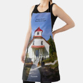Tablier Baileys Harbor Rear Range Light apron (Insitu)