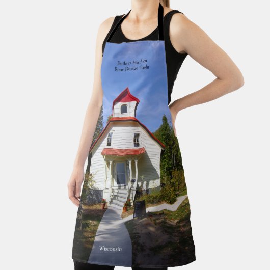 Tablier Baileys Harbor Rear Range Light apron (Insitu)