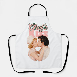 Tablier Baiser de Chef Illustration Rétro Femme au Foyer