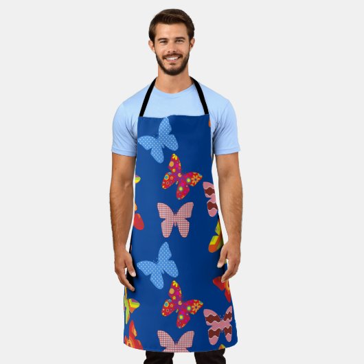 Tablier Baisers à papillon (Porté)