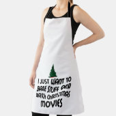 TABLIER BAKE STUFF WATCH CHRISTMAS MOVIES (Insitu)