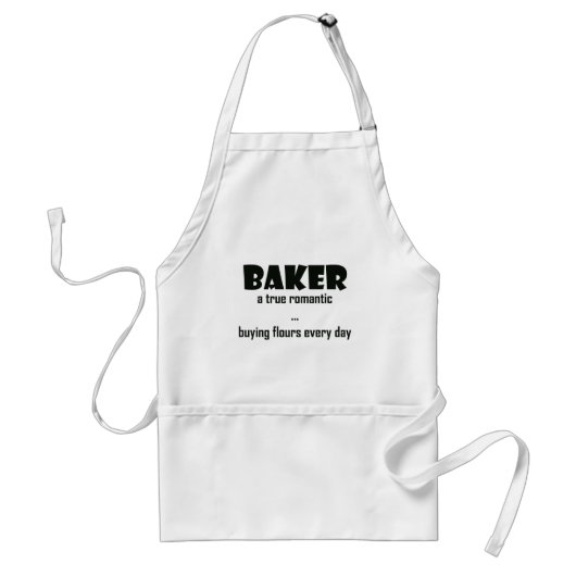 Tablier Baker romantique - farines de achat chaque jour (Devant)
