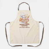 Tablier Bakery Store Pastry Chef Dessert Sweets Cake Baker (Recto)