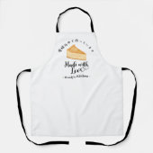 Tablier Baking Cheesecake Pastry Chef Minimalist Modern (Recto)