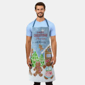 Tablier Baking Christmas Memories avec maman Gingerbread E (Porté)