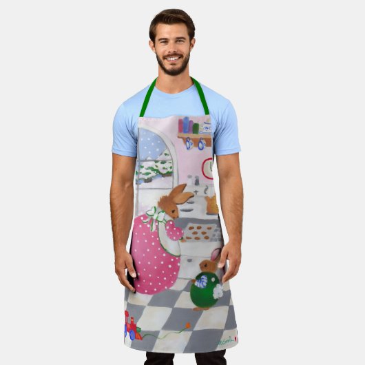 Tablier Baking Cookies Apron (Porté)