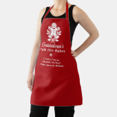 Tablier Baking de Noël de grand-mère (Insitu)