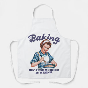 Tablier Baking Parce Que Le Meurtre Est Mal