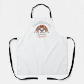 Tablier Baking Queen or King- Rainbow- Custom (Recto)