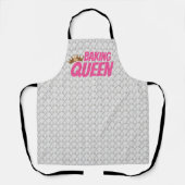 Tablier Baking Queen Pattern for Cake and Sweets Lovers (Recto)