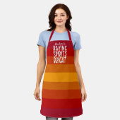 Tablier Baking Spirits Bright Action de Grâce de Cuisine (Porté)