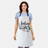 Tablier Baking Spirits Bright | Amusement des Fêtes de Noë (Porté)
