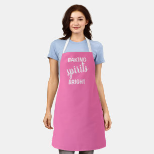 Tablier Baking Spirits Bright Christmas Apron