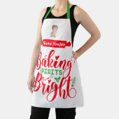 Tablier Baking Spirits Bright drôle nouveauté de Noël (Insitu)