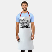 Tablier 'Baking Spirits Bright' Gingerbread Christmas Home (Porté)