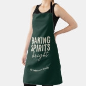 Tablier Baking Spirits Bright | Noël Evergreen (Insitu)