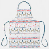 Tablier Baking Spirits Bright Nordic Reindeer Fairisson (Recto)