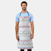 Tablier Baking Spirits Bright Nordic Reindeer Fairisson (Porté)