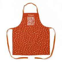 Baking Spirits Bright Orange à pois de Thanksgivin