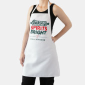 Tablier Baking Spiritueux Bright Name Christmas Apron (Insitu)
