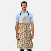 Tablier Baking Spiritueux pain d'épices de Noël (Porté)