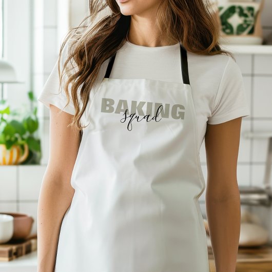 Tablier Baking Squad Simple Text Matching Group
