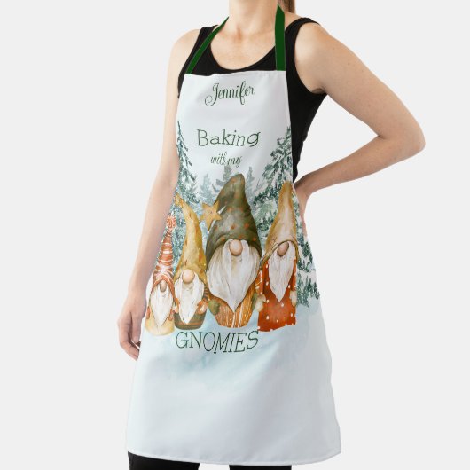 Tablier Baking with my Gnomies Christmas (Insitu)