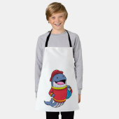 Tablier Baleine comme pompier avec tuyau (Porté)
