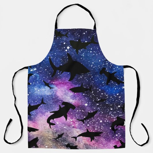 Tablier Baleine de requin-requin ombragé sur galaxie incli (Recto)