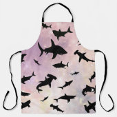 Tablier Baleines à mâchoires de requin modernes sous la ga (Recto)